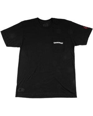 Chrome Hearts New York Exclusice T-Shirt Chrm0942" - Black