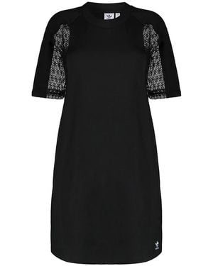 adidas Originals Lace T-Shirt Dress Fm1742" - Black