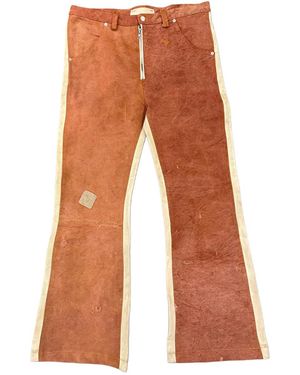 SEKRIT Western Flare Trousers Wsflpa60 38" - Black