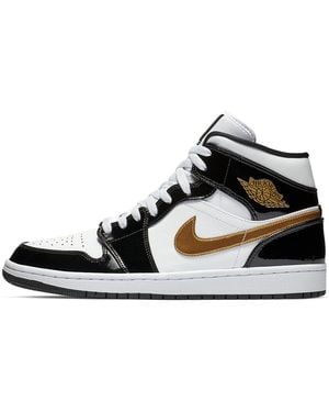 Nike Air 1 Mid Se Patent Leather" 852542 007" - Black