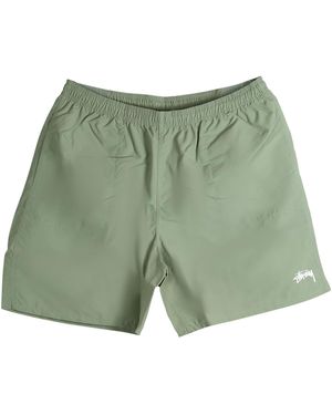 Stussy Water Stock Elastic Waistband Short "Sage" 113155N Sage" - Green