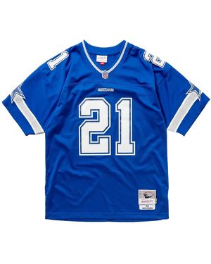 Mitchell & Ness Nfl Deion Sanders Dark Jersey "1996 Dallas Cowboys - Blue