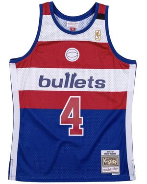 Mitchell & Ness Swingman Jersey "Nba Washington Bullets 1996 Chris Webber" Smjycp19069 Wburyrd96Cwe" - Blue