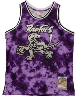 Mitchell & Ness Galaxy Swingman Jersey "Nba Raptors 1998 Tracy Mcgrady" Smjykm19053 Trapurp98Tmc" - Purple