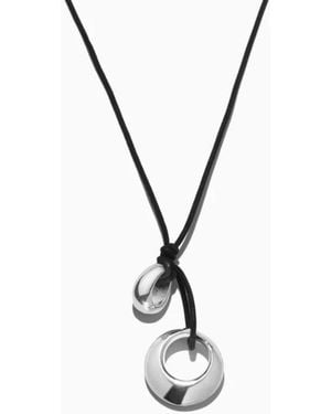 AGMES Rae Pendant With Cord - Multicolour