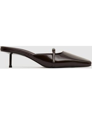 St. Agni Plié Heel - White