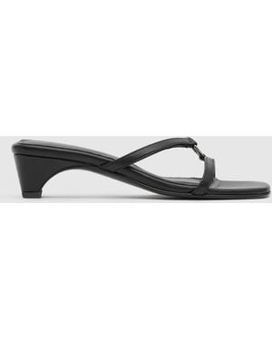 St. Agni Multi Strap Heel - White