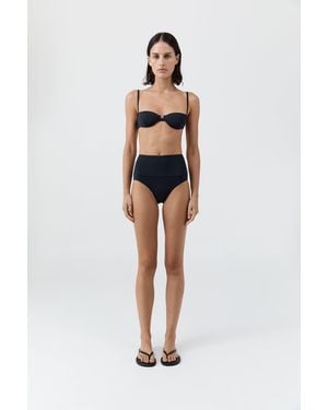 St. Agni High Waisted Briefs - Black