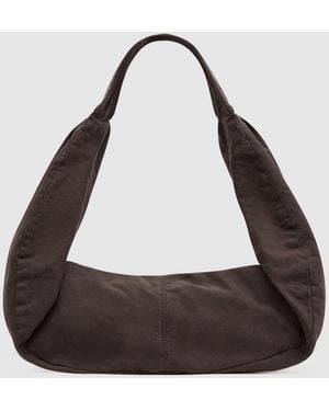 St. Agni Canvas Large Crossbody Bag - White