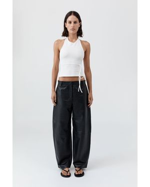 St. Agni Soft Jersey Halter Top - Multicolour