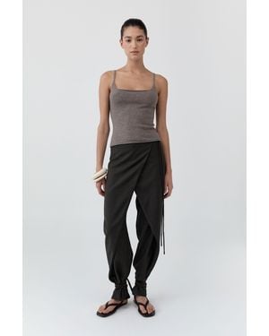 St. Agni Merino Wool Slim Tank - Multicolour