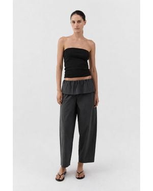 St. Agni Peplum Trousers - Multicolour