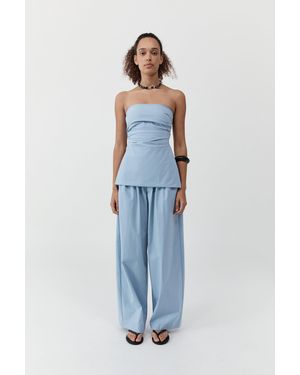 St. Agni Everyday Relaxed Pants - Blue