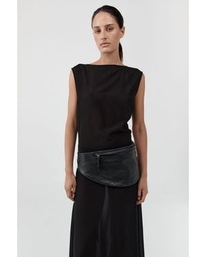 St. Agni Soft Belt Bag - Black