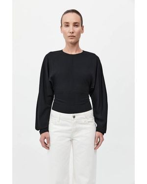 St. Agni Dolman Sleeve Bodysuit - Blue
