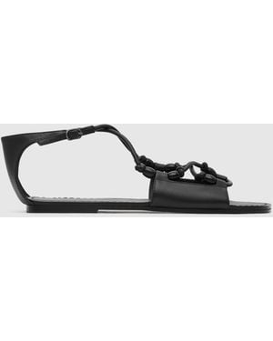 St. Agni Beaded Detail Sandal - Multicolor