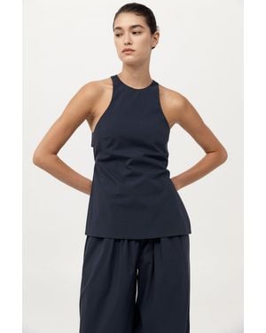 St. Agni Racerback Top - Blue