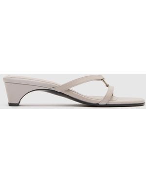 St. Agni Multi Strap Heel - White