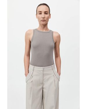 St. Agni Organic Cotton Bateau Tank - White