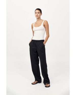 St. Agni Tailored Active Trousers - White