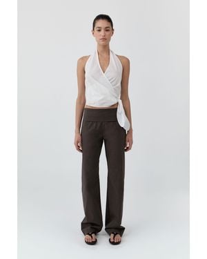 St. Agni Studio Trousers - White