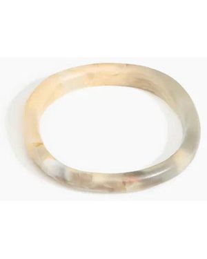 Dinosaur Designs Wishbone Bangle By - White