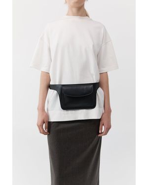 St. Agni Pocket Detail Belt - White
