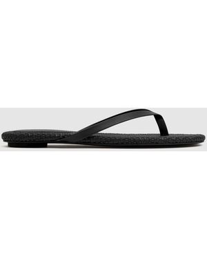 St. Agni Woven Flip Flop - White