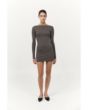 St. Agni Organic Cotton Bateau Dress - Multicolor