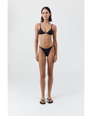 St. Agni Triangle Bikini Top - White