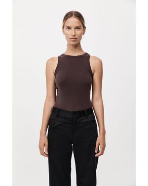 St. Agni Organic Cotton Bateau Tank - Multicolor