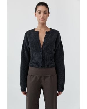 St. Agni Wool Cardigan - Blue