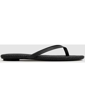 St. Agni Woven Flip Flop - White