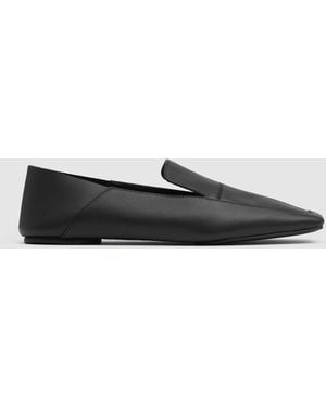 St. Agni Minimal Flat Loafer - White