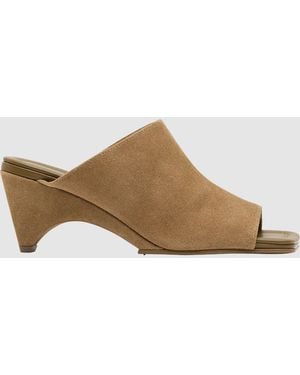 St. Agni Suede Arc Wedge - Multicolor