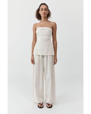 St. Agni Everyday Relaxed Trousers - White