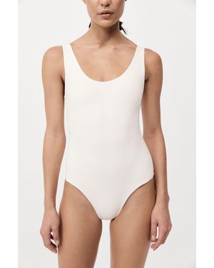 St. Agni Scoop One Piece - White