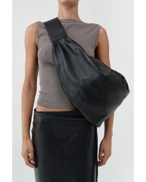 St. Agni Large Crossbody Bag - Black