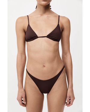 St. Agni Slim Bikini Briefs - Black