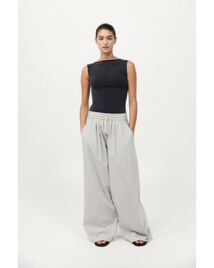 St. Agni Everyday Drawstring Trousers - White