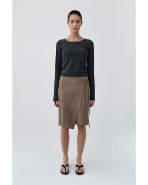 St. Agni Fine Merino Wool Long Sleeve Top - Multicolour
