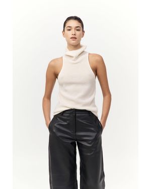 St. Agni Cashmere Blend Top - Blue