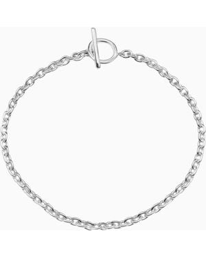 AGMES Classic Chain Necklace - White