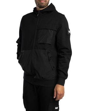 Weekend Offender Daponte Zip Hoodie - Black