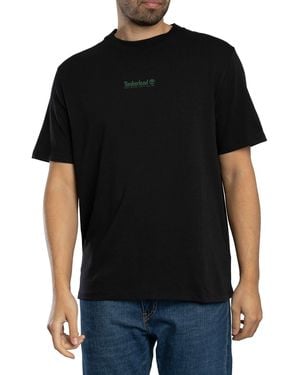 Timberland Centre Brand T-shirt - Black