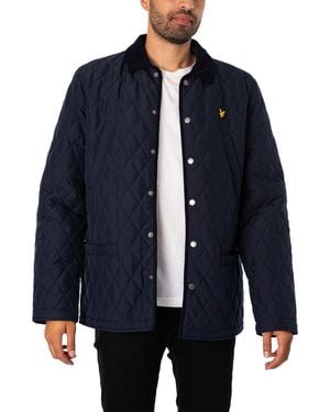Lyle & Scott Quilted Jacket - Blue