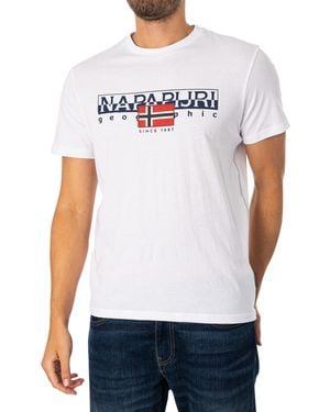 Napapijri Aylmer T-shirt - White