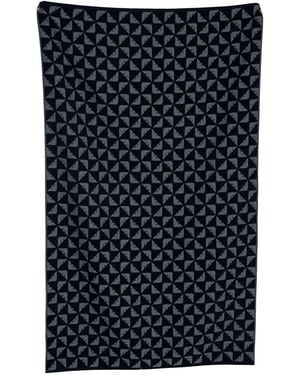 Emporio Armani Terry Cloth Beach Towel - Blue