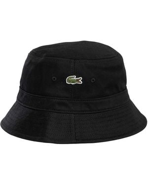 Lacoste Logo Bucket - Black