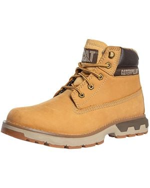 Caterpillar Pursue Lace Up Boots - Natural